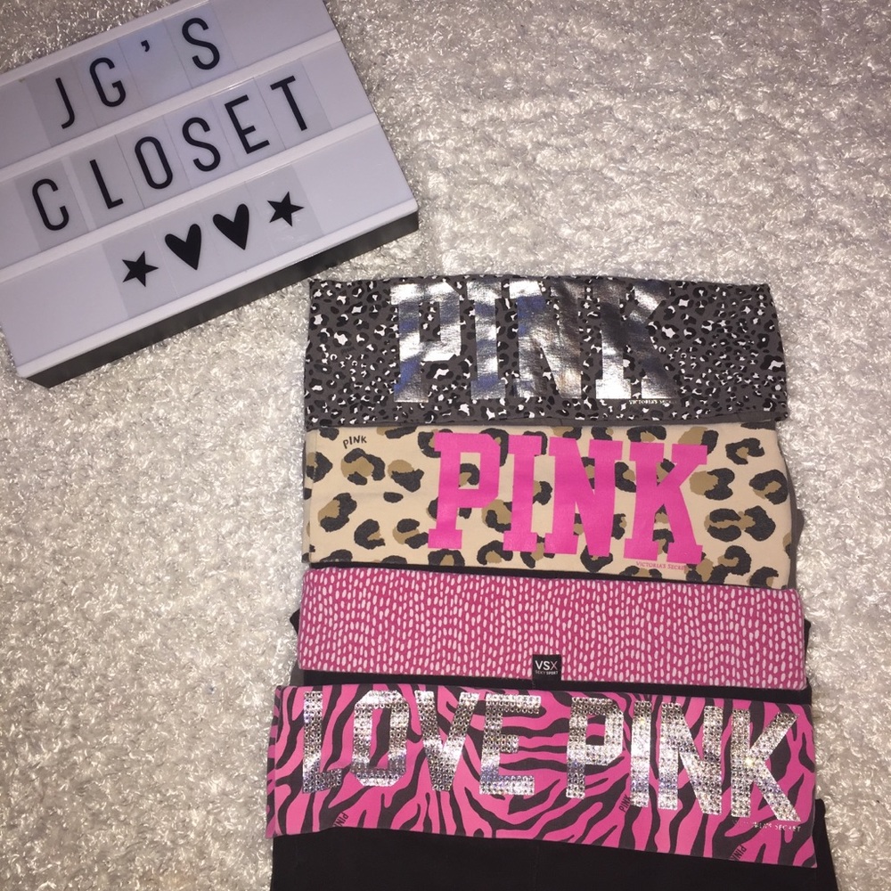 VS/PINK Bundle (XS) Yoga Pants (Flare)